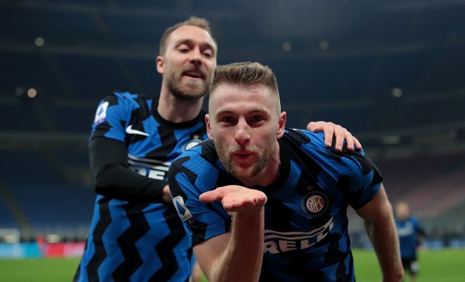 Christian Eriksen Milan Skriniar