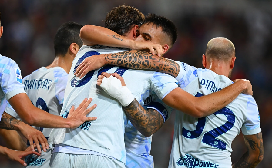Inter drużyna Pio Esposito Lautaro Martinez 