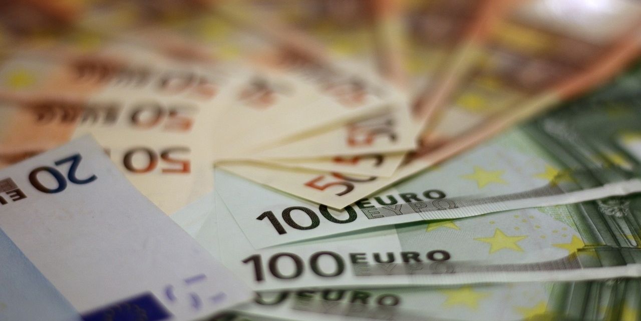 Euro pieniądze
