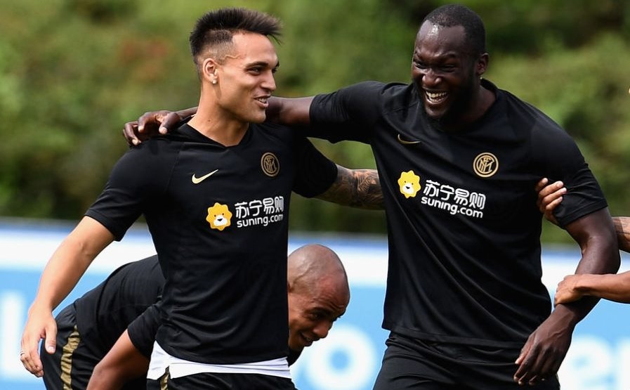 Romelu Lukaku Lautaro Martinez