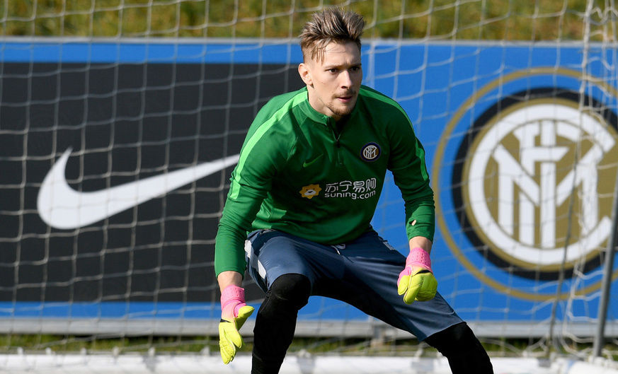 Ionut Radu Inter trening
