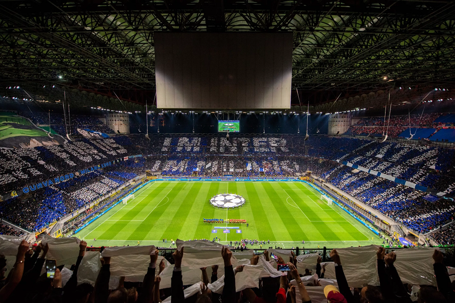 Kibice Nerazzurri Oprawa Liga Mistrzów