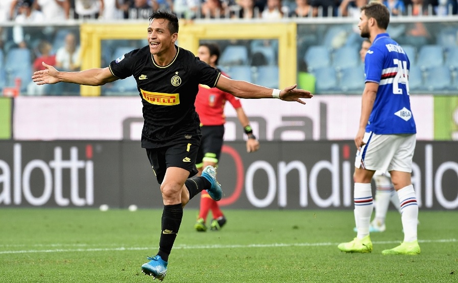 Alexis Sanchez Bereszynski Sampdoria