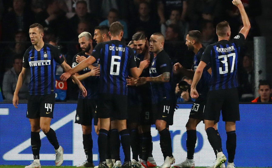 Inter Perisić de Vrij Skriniar Gol Drużyna