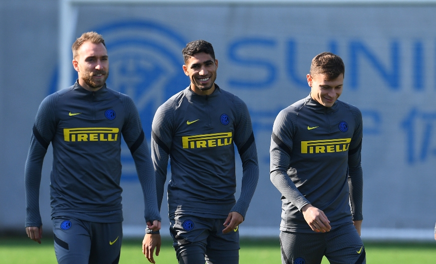 Christian Eriksen Achraf Hakimi Nicolo Barella