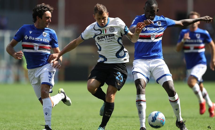 Sampdoria Nicolo Barella Colley Augello