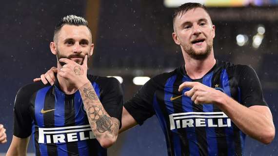 Milan Skriniar Marcelo Brozovic