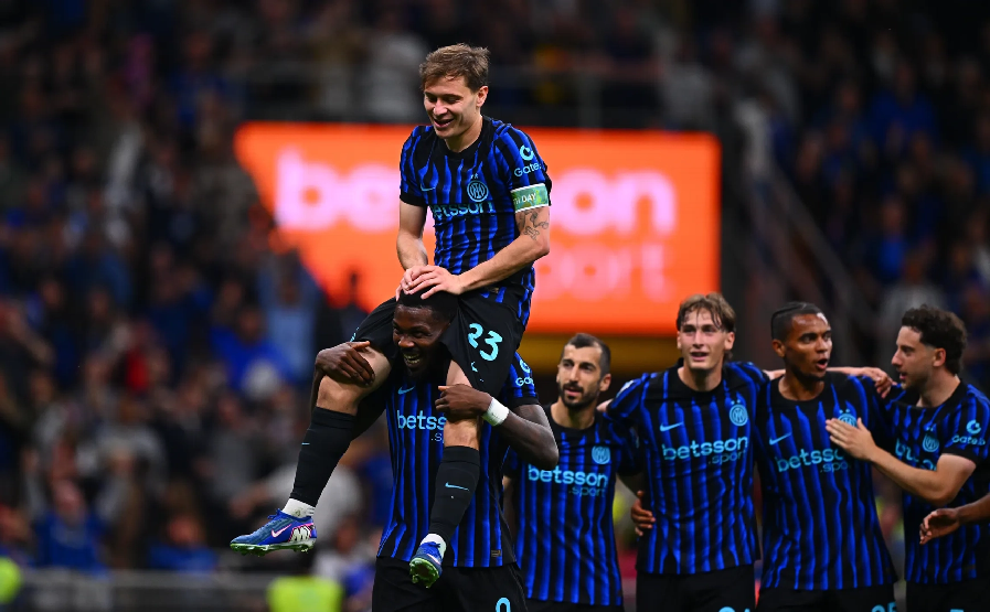 Nicolo Barella Marcus Thuram Inter drużyna