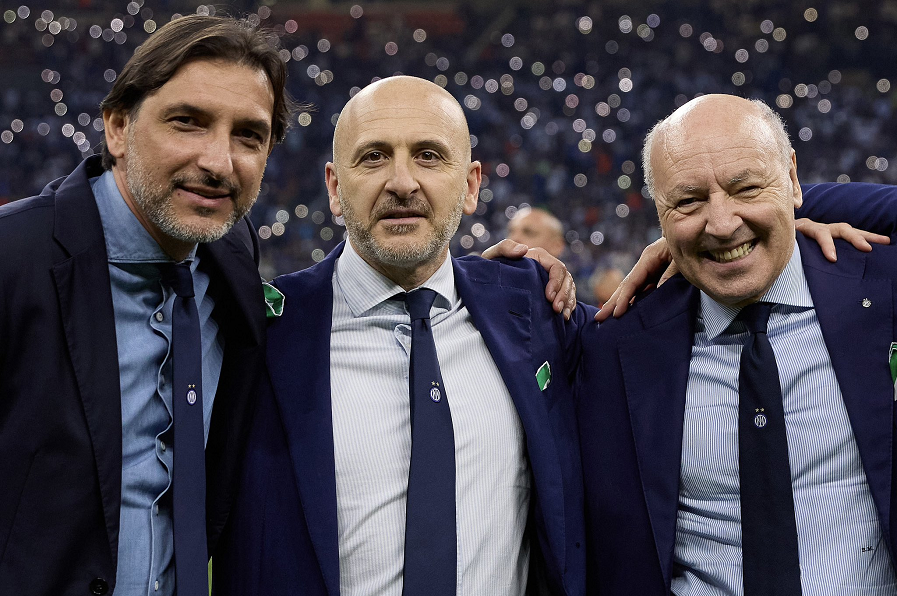 Dario Baccin Piero Ausilio Giuseppe Beppe Marotta