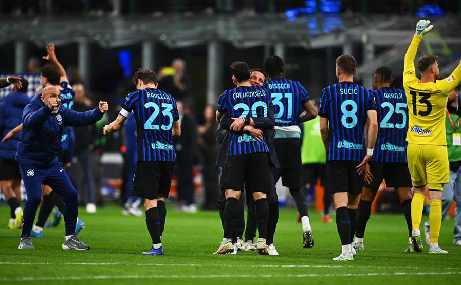 Inter drużyna zwycięstwo Hakan Calhanoglu