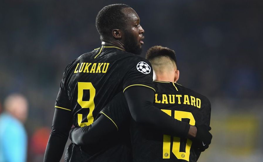 Romelu Lukaku Lautaro Martinez