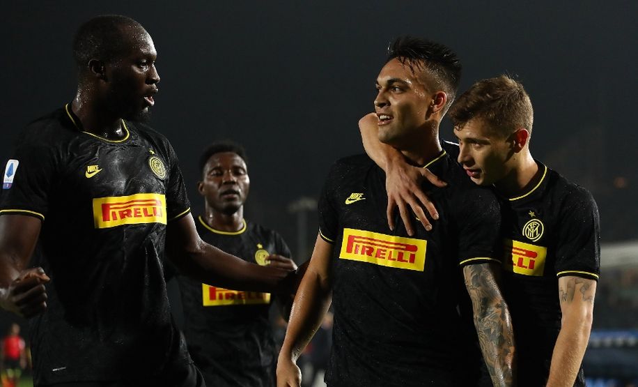 Romelu Lukaku Lautaro Martinez Nicolo Barella