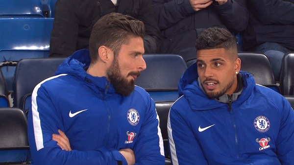 Olivier Giroud Emerson Palmieri