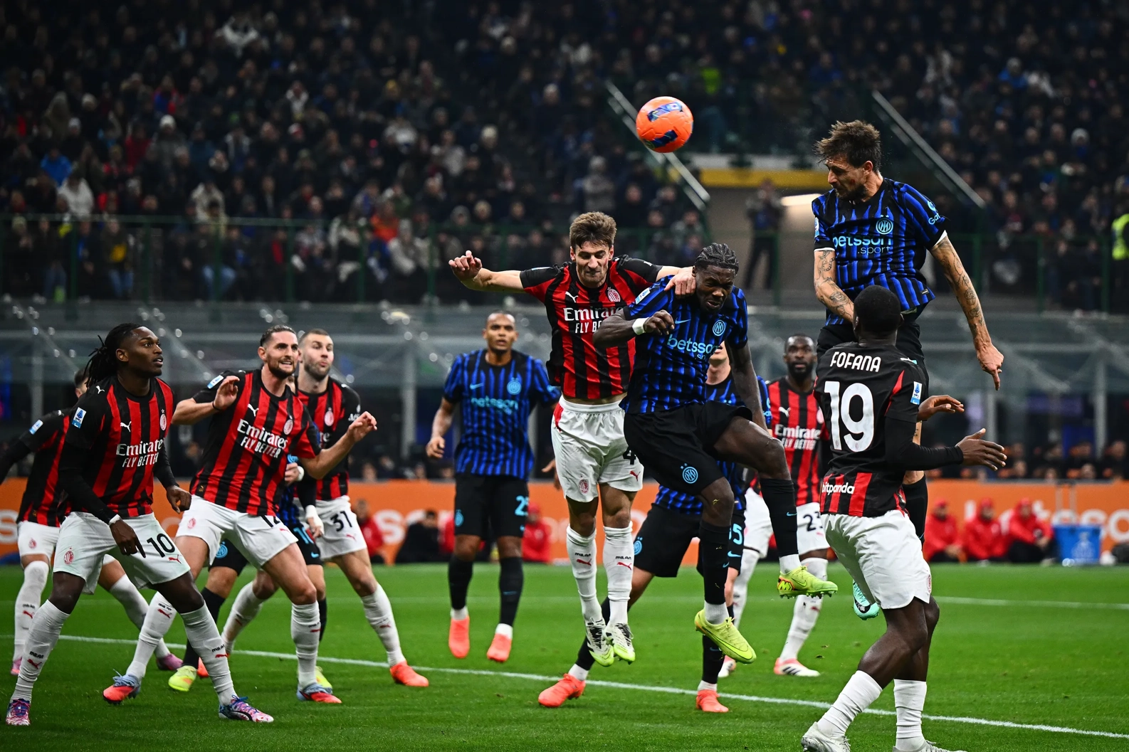 Derby Mediolanu Inter AC Milan