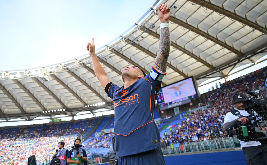 Lautaro Martinez Lazio Stadio Olimpico