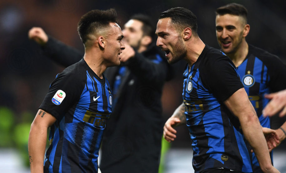 Lautaro Martinez Danilo D'Ambrosio Matias Vecino