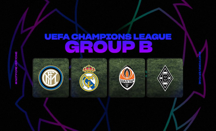 Inter Szachtar Donieck Real Madryt Borussia Monchengladbach Liga Mistrzów Grupa B UEFA