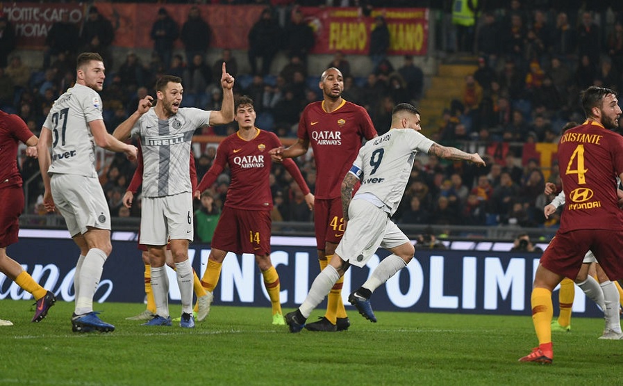AS Roma Icardi Skriniar de Vrij