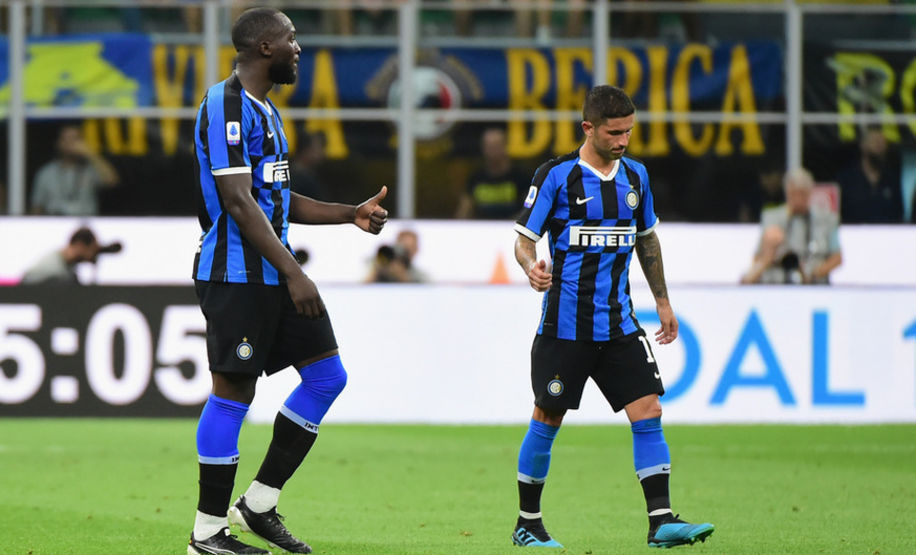 Romelu Lukaku Stefano Sensi