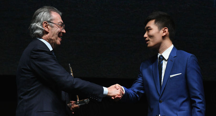 Massimo Moratti Steven Zhang jr
