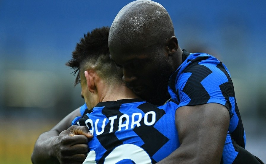 Romelu Lukaku Lautaro Martinez