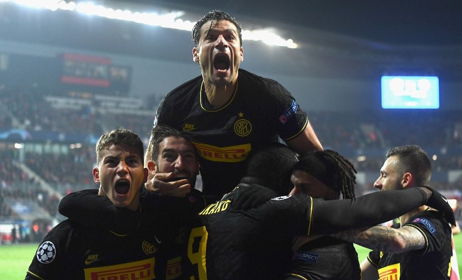 Antonio Candreva Sebastiano Esposito Roberto Gagliardini Romelu Lukaku Valentino Lazaro Marcelo Brozovic Inter