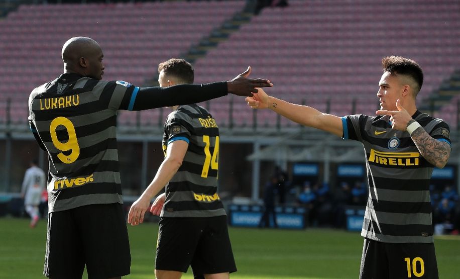 Romelu Lukaku Lautaro Martinez Ivan Perisic