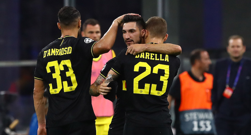 Barella D'Ambrosio Politano
