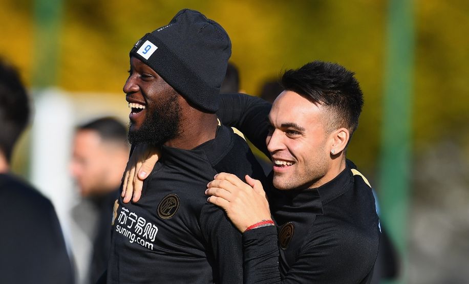 Romelu Lukaku Lautaro Martinez