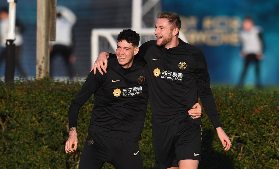 Alessandro Bastoni Milan Skriniar
