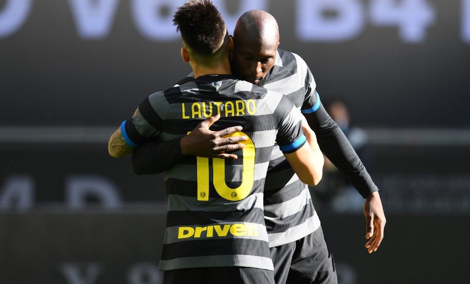 Romelu Lukaku Lautaro Martinez