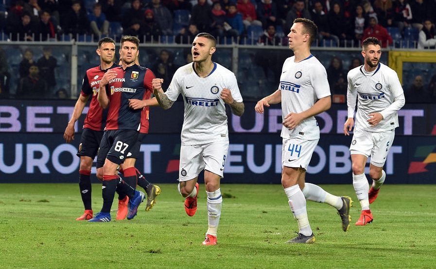 Mauro Icardi Genoa Perisic Gagliardini