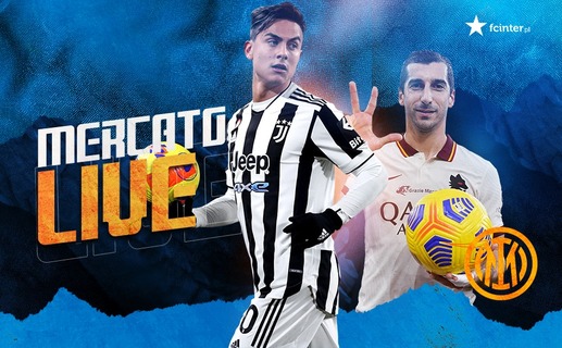 mercato live dybala mkhitaryan