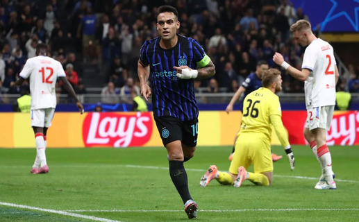 Lautaro Martinez Slavia Praga