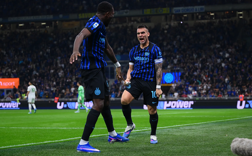 Marcus Thuram Lautaro Martinez