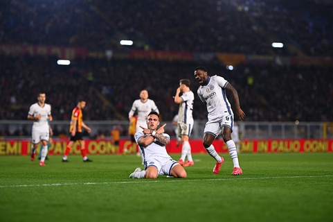 Lautaro Martinez Marcus Thuram Lecce