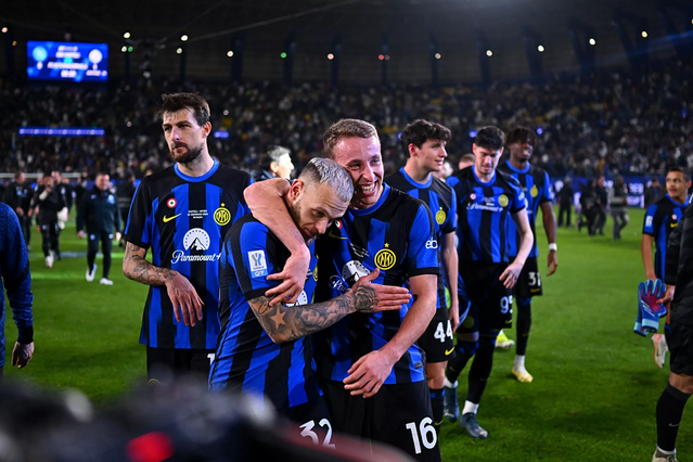 Federico Dimarco Davide Frattesi Francesco Acerbi