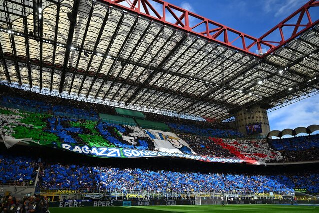 Oprawa kibice scudetto
