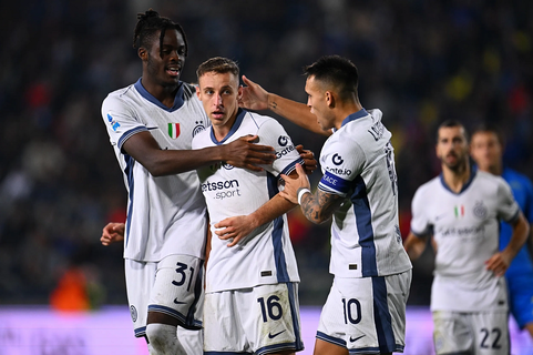 Yann Bisseck Davide Frattesi Lautaro Martinez