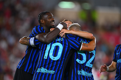 Inter drużyna Marcus Thuram Lautaro Martinez Federico Dimarco