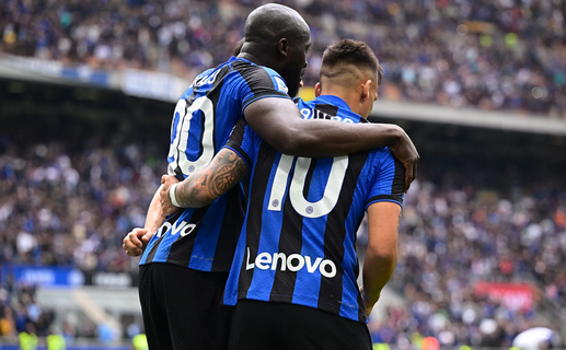 Romelu Lukaku Lautaro Martinez