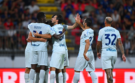 Inter drużyna wygrana Bonny Darmian Mkhitaryan Dimarco