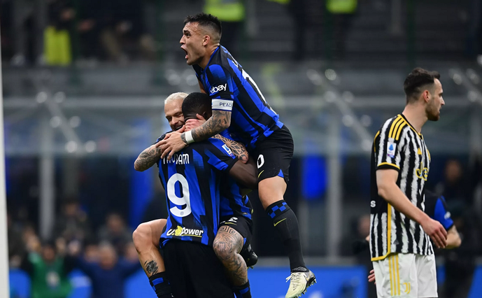 Lautaro Martinez Federico Dimarco Marcus Thuram Juventus