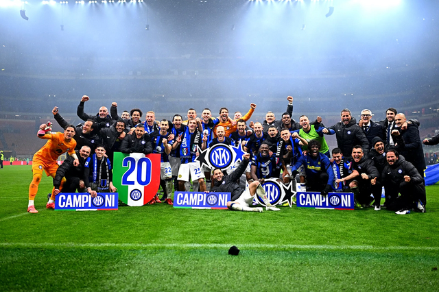 Inter drużyna Scudetto 20 Campioni