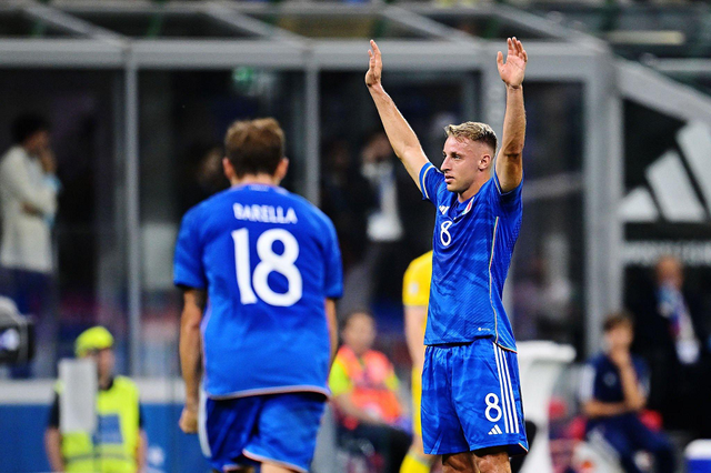 Nicolo Barella Davide Frattesi reprezentacja Włoch Azzurri