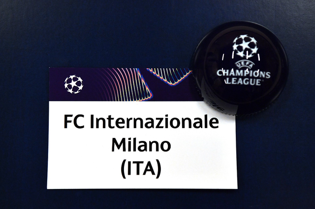 Inter Mediolan LM Uefa Champions League Liga Mistrzów Losowanie