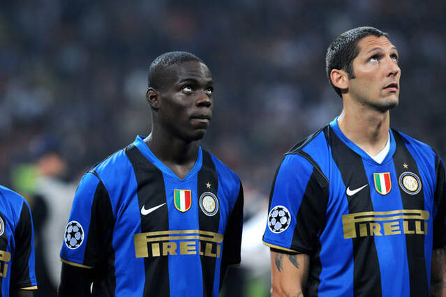 Marco Materazzi Mario Balotelli