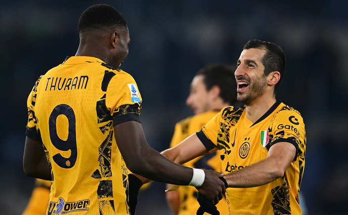 Marcus Thuram Henrikh Mkhitaryan