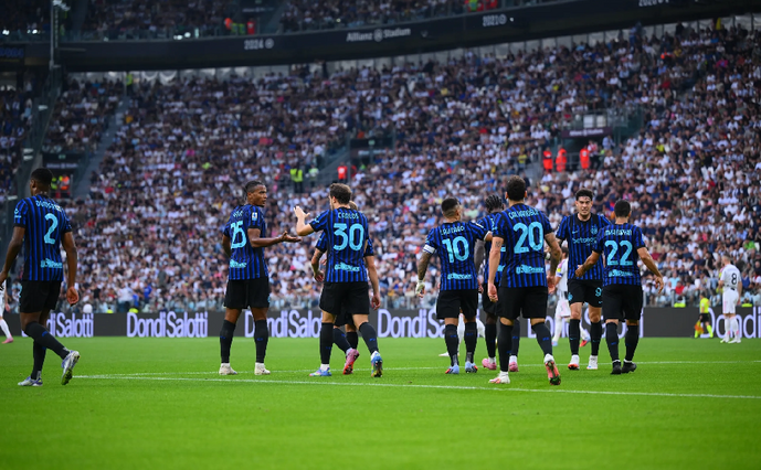 Inter drużyna Juventus Allianz Stadium