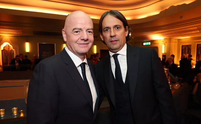 Gianni Infantino Simone Inzaghi